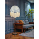 William Morris Willow Bough Azure Parachute Dome Lampshade