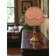 William Morris Willow Bough Crimson Dome Lampshade