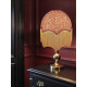 William Morris Willow Bough Crimson Parachute Dome Lampshade
