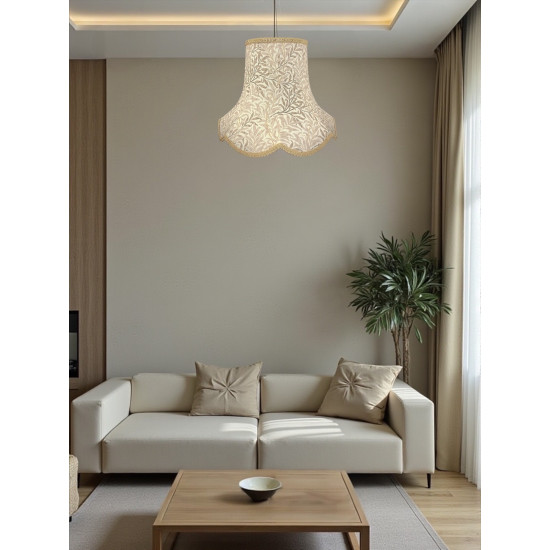 William Morris Willow Bough Natural Gold Modern Lampshade