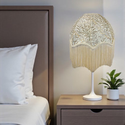 William Morris Willow Bough Natural Parachute Dome Lampshade