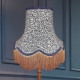 William Morris Willow Bough Navy Lampshade