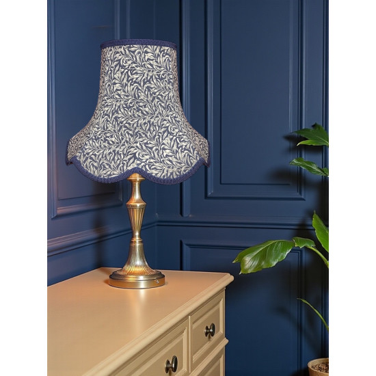 William Morris Willow Bough Navy Modern Lampshade